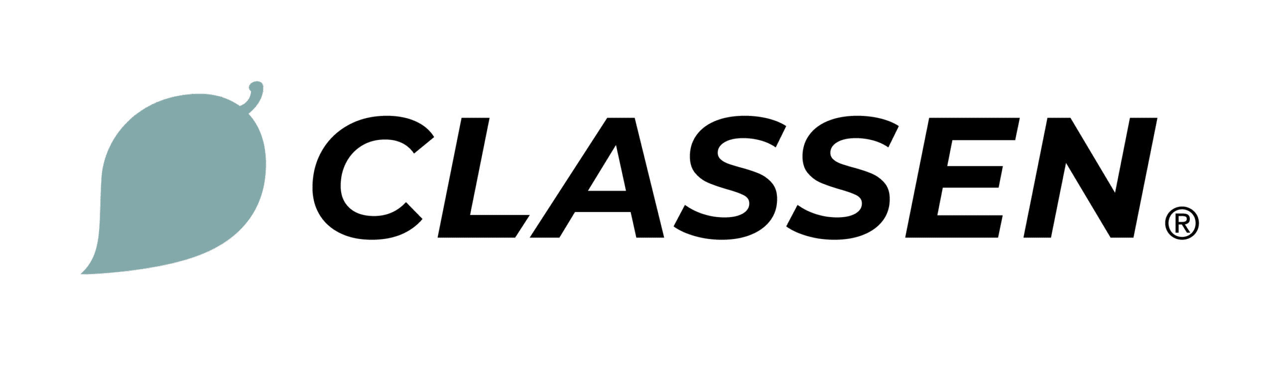 CLASSEN Logo - blaues Blatt