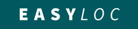 Grünes Easyloc Logo mit weißer Schrift