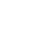 Weißes Symbol mit Schild - abriebfest und kratzbeständig