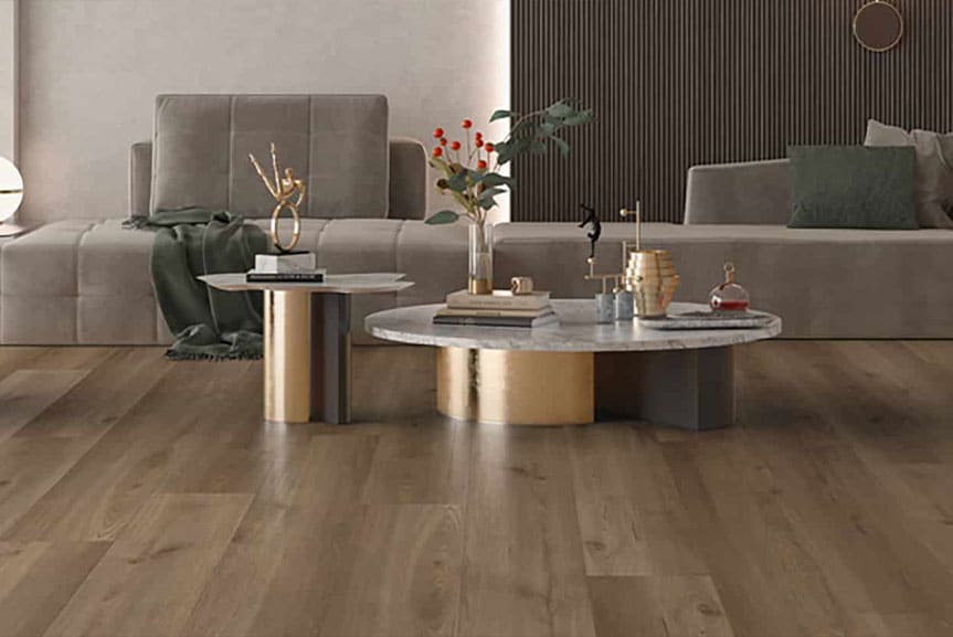 Moderner Wohnraum – Holzboden in elegantem Design