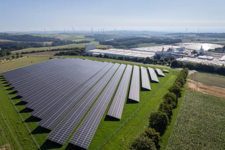 PV-Anlage am Firmengelände Kaisersesch